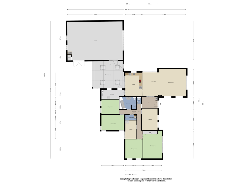 Bekijk plattegrond van Begane Grond van Elderse Molen 10