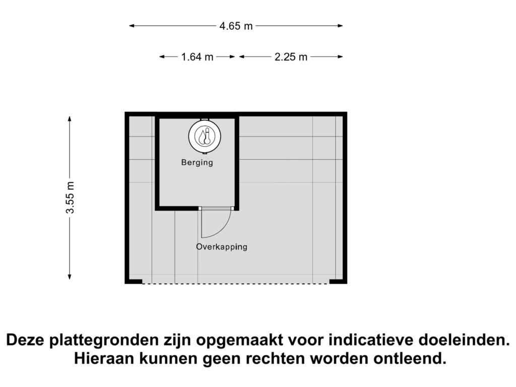 Bekijk plattegrond van Berging van Elderse Molen 10