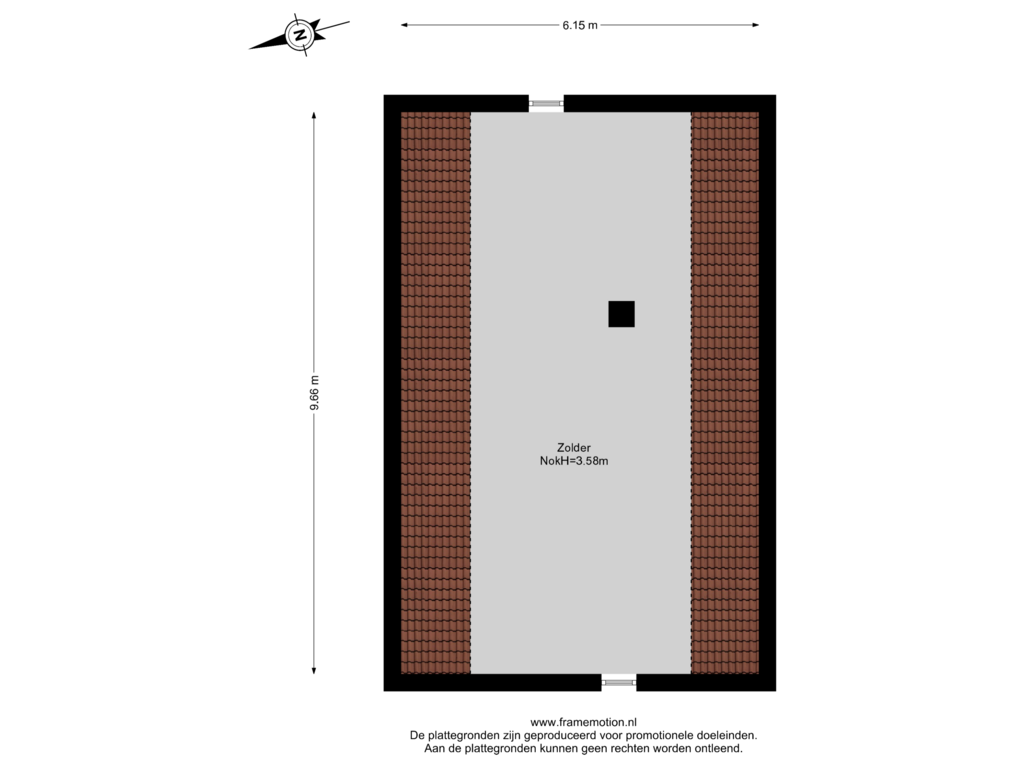 View floorplan of Zolder of Ogier van Cralingenpark 66