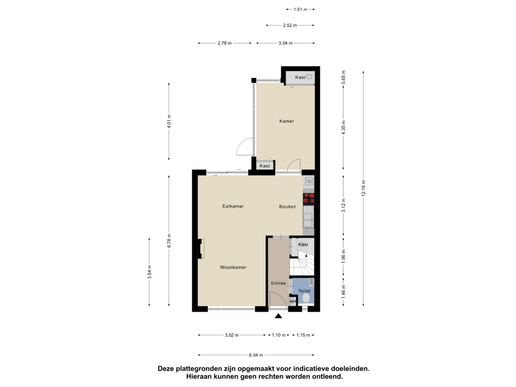 Bekijk plattegrond van Begane grond van Plonderijen 41