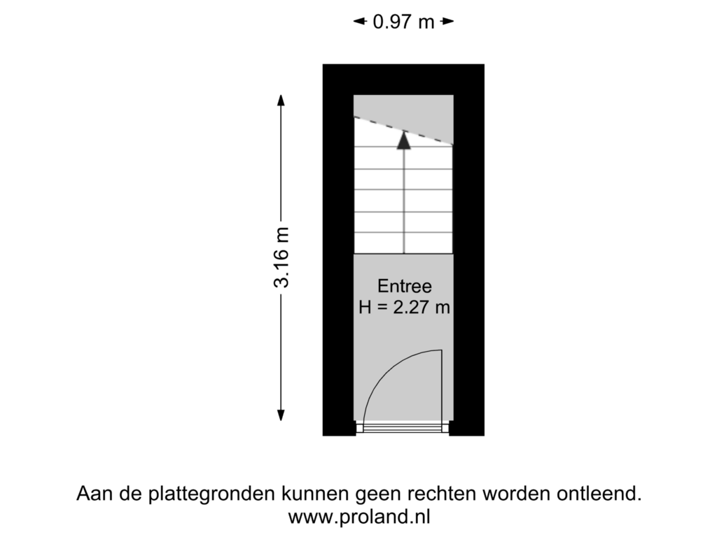 View floorplan of Begane Grond of Staalstraat 6-1