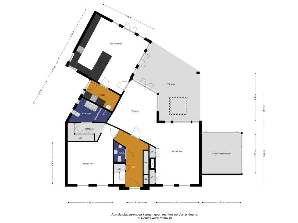 Bekijk plattegrond van Begane grond van Wolput 81