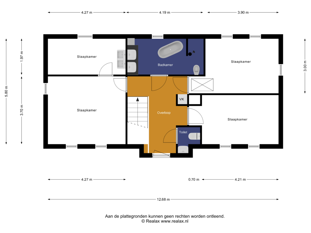 Bekijk plattegrond van Verdieping 1 van Wolput 81