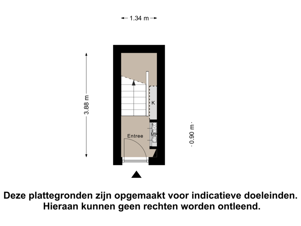 Bekijk plattegrond van Begane Grond van Gaslaan 279