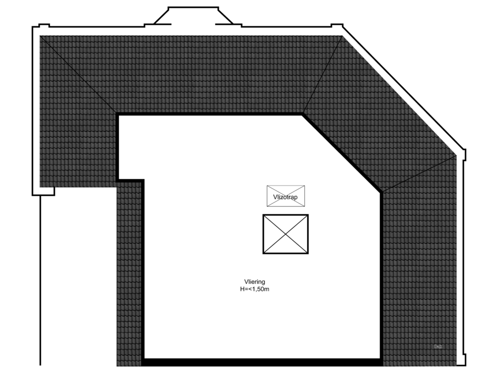 Bekijk plattegrond van VLIERING van Van Eeghenstraat 57