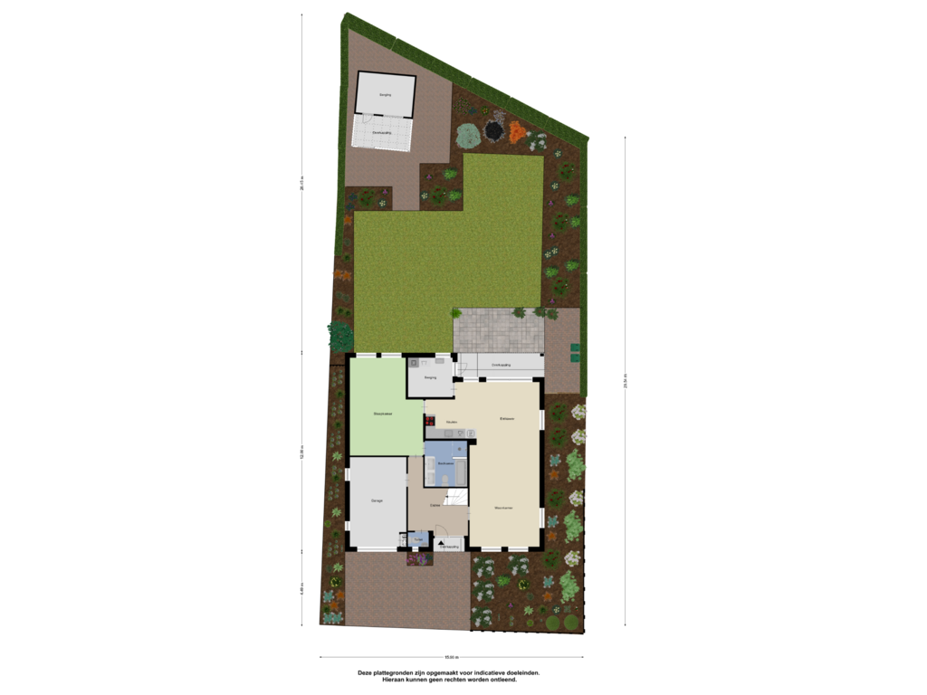 Bekijk plattegrond van Begane Grond Tuin van Deusonelaan 12