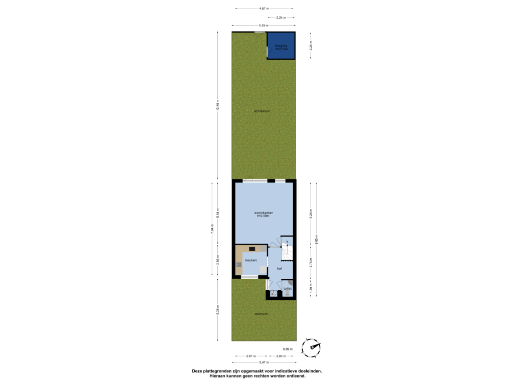 Bekijk plattegrond van Overzicht woning van Paletstraat 11