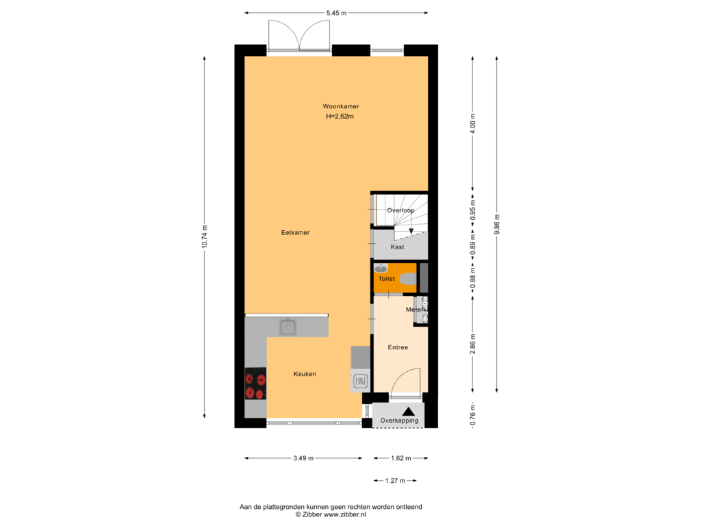 Bekijk plattegrond van Begane Grond van Operadreef 40