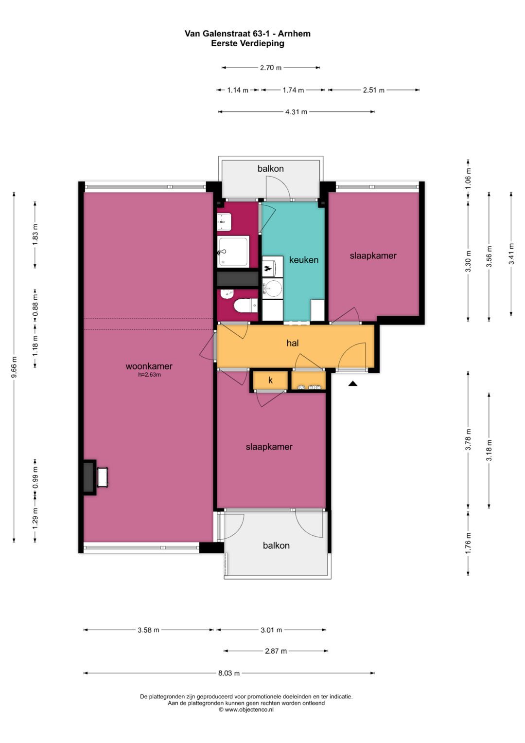 Foto 26 van Van Galenstraat 63-1