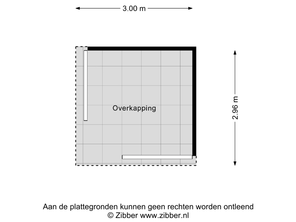 View floorplan of Overkapping of Parksingel 118