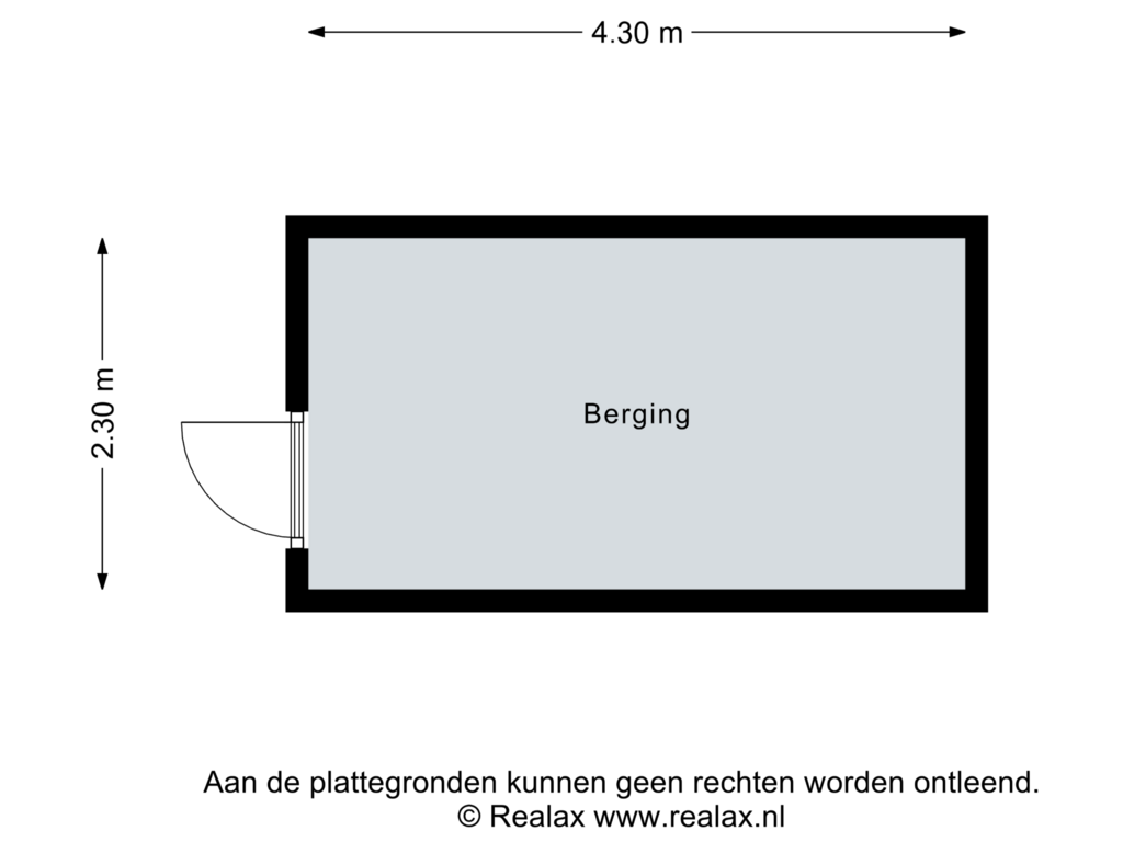 Bekijk plattegrond van Berging van Verzetstraat 58