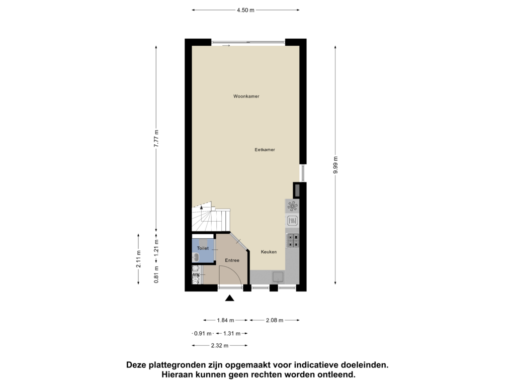 Bekijk plattegrond van Begane Grond van Zusterhof 6