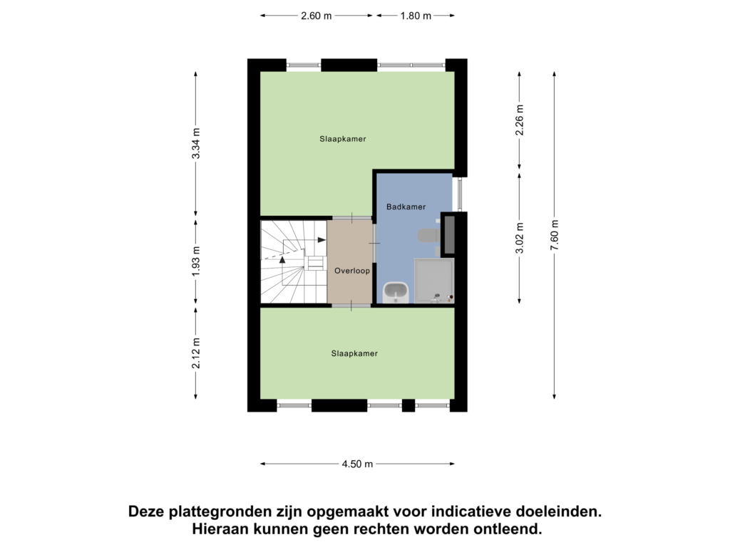 Bekijk plattegrond van Eerste Verdieping van Zusterhof 6