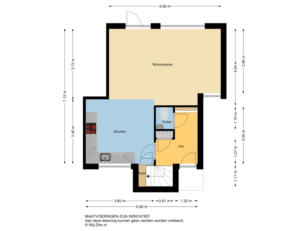 View floorplan of BG of Bekestein 33