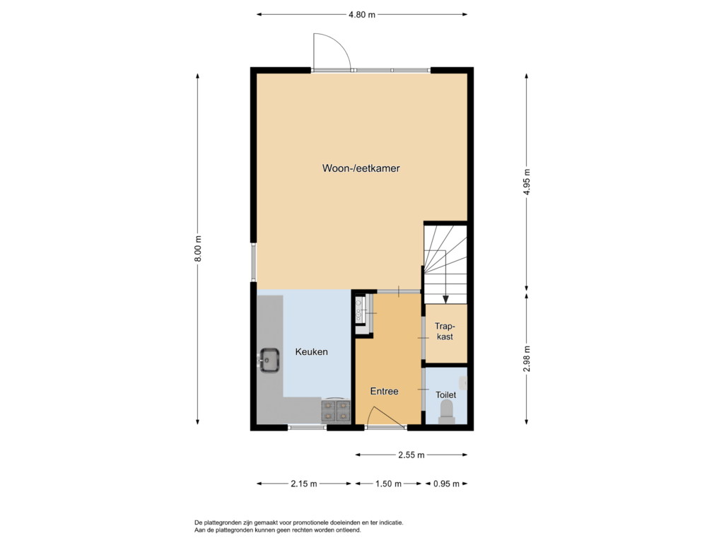 Bekijk plattegrond van BG van Haverhof 12