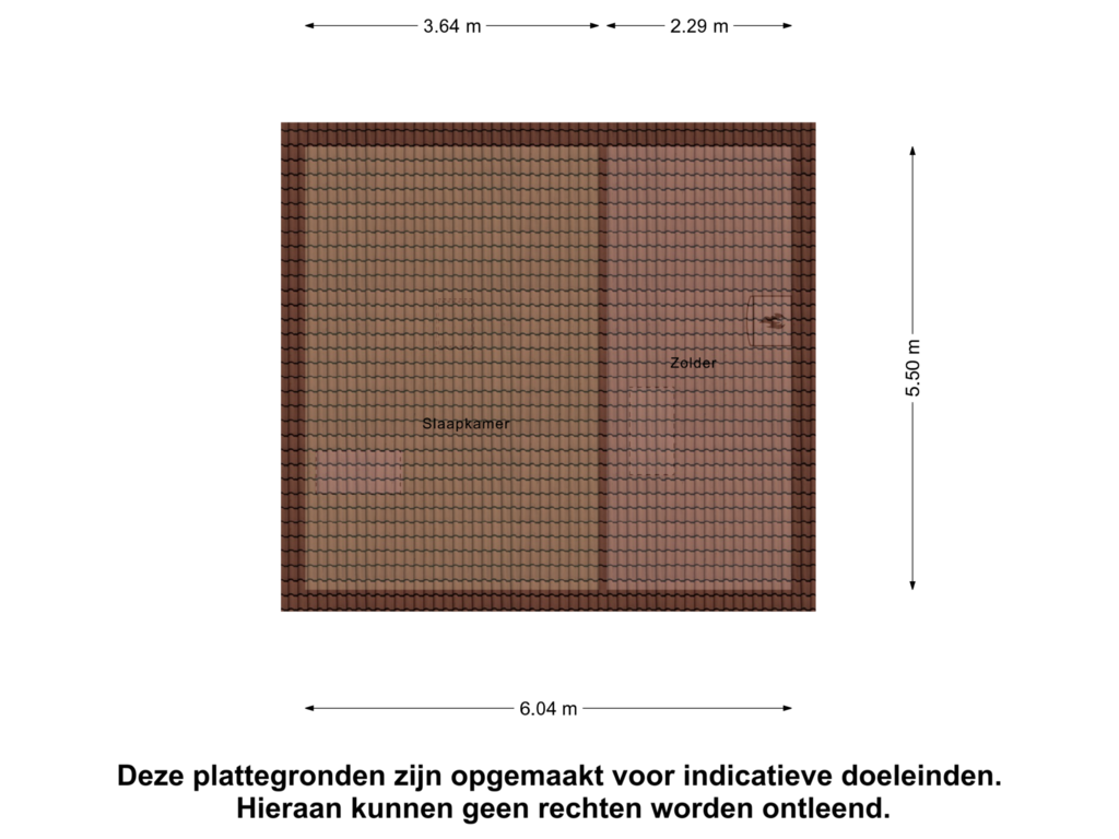 Bekijk plattegrond van Zolder van Margrietstraat 7