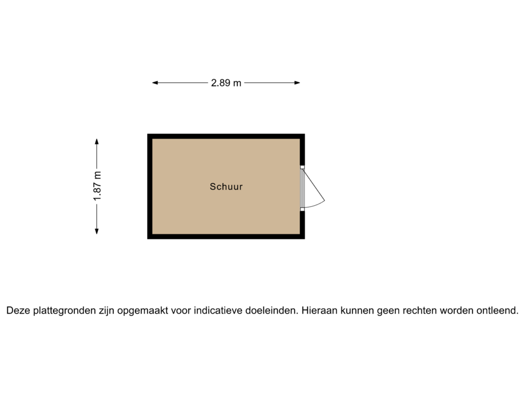 Bekijk plattegrond van Berging van C.A. Filipsonstraat 3