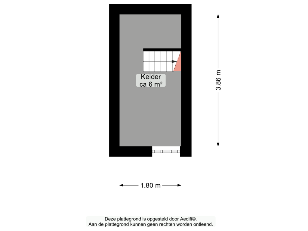 Bekijk plattegrond van Kelder van Oosterseveldweg 9