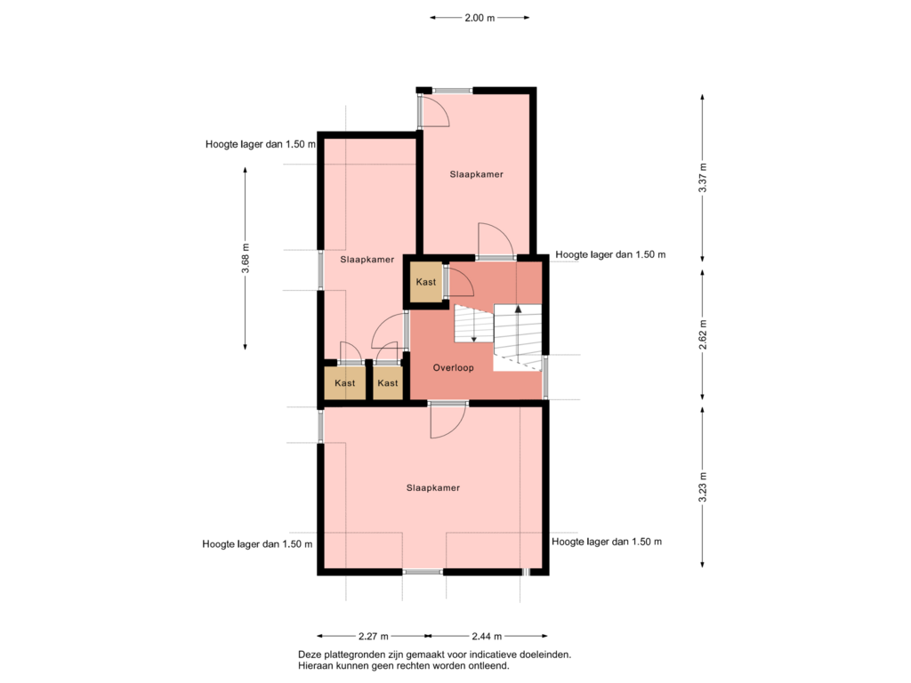 Bekijk plattegrond van Floor 1 van Haadwei 62