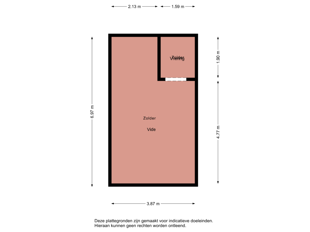 Bekijk plattegrond van Floor 3 van Haadwei 62