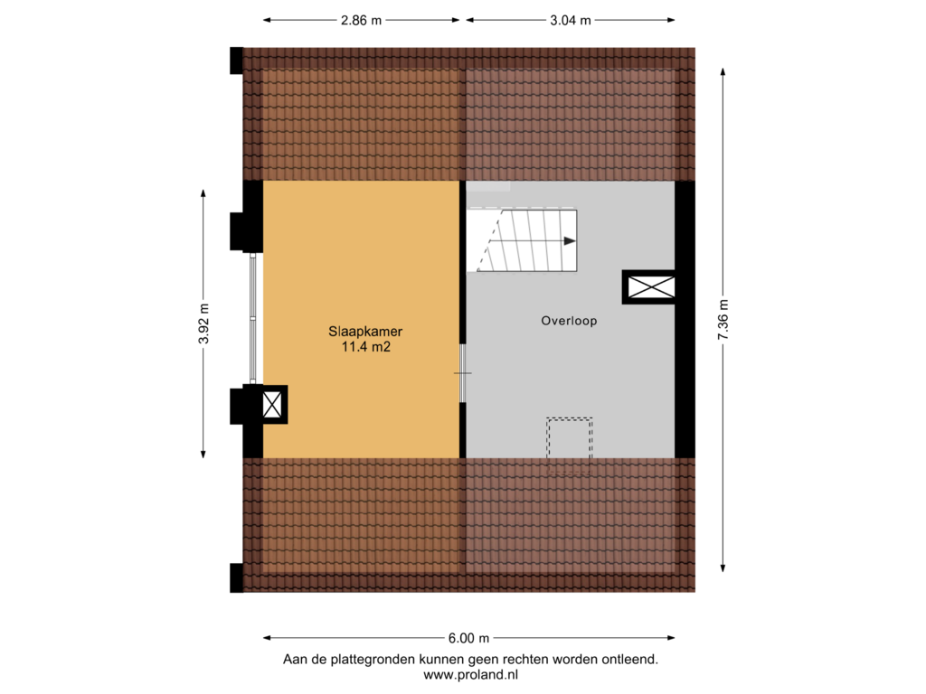 Bekijk plattegrond van 1e Verdieping van Vosdijk 30