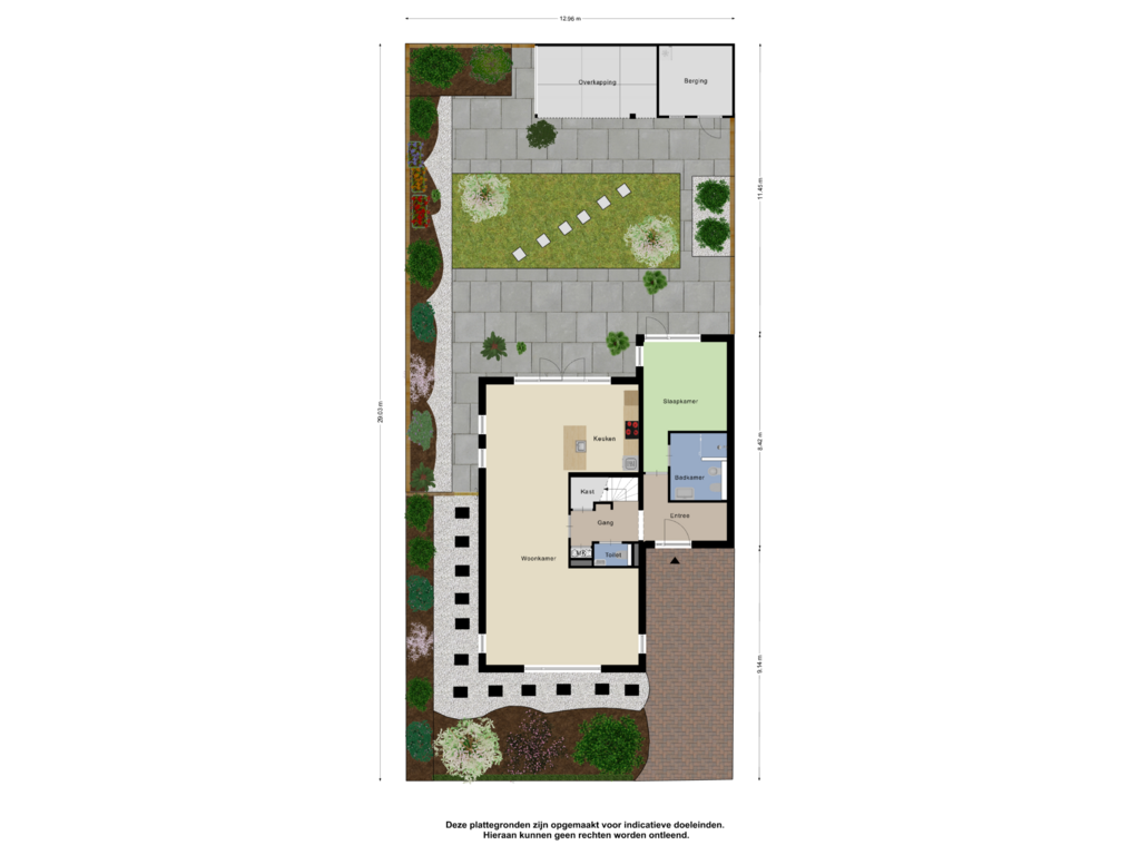 Bekijk plattegrond van Begane Grond _Tuin van Hooiland 13