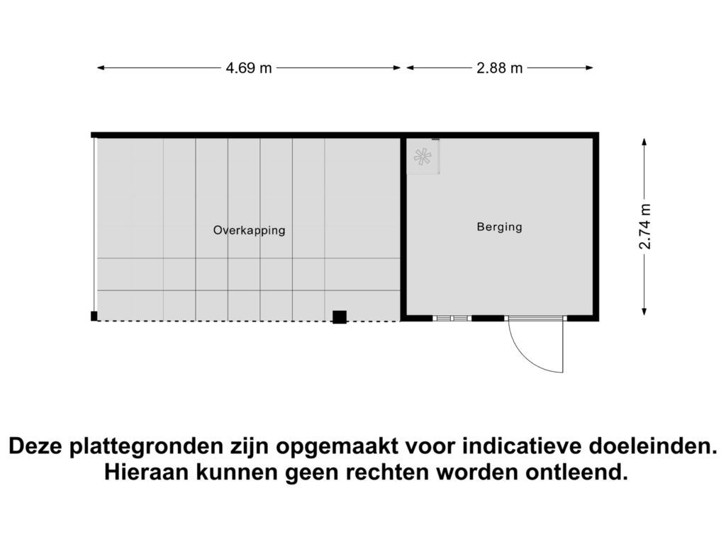 Bekijk plattegrond van Berging van Hooiland 13