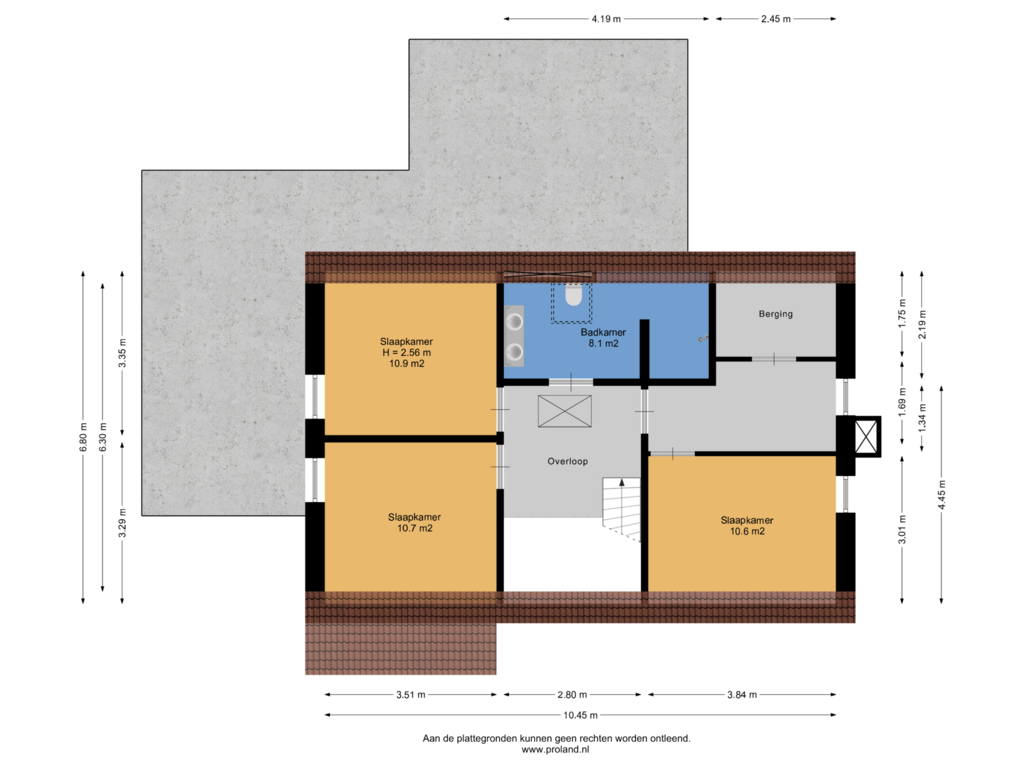 Bekijk plattegrond van 1e Verdieping van Schapendrift 6