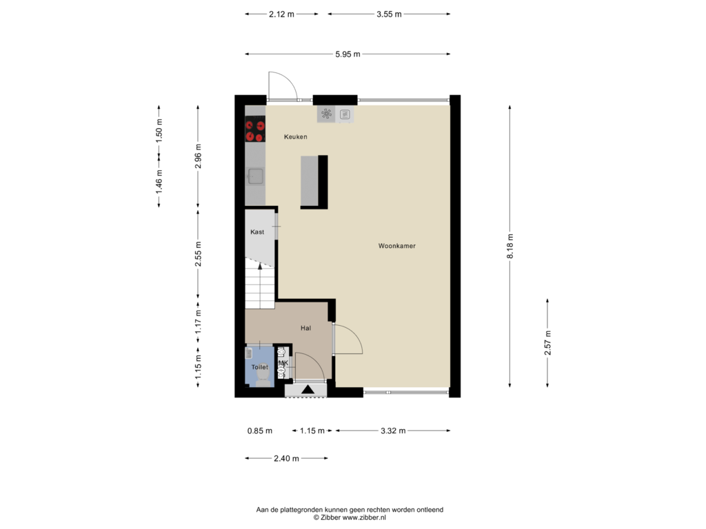 Bekijk plattegrond van Begane Grond van Jan van Goijenstraat 49