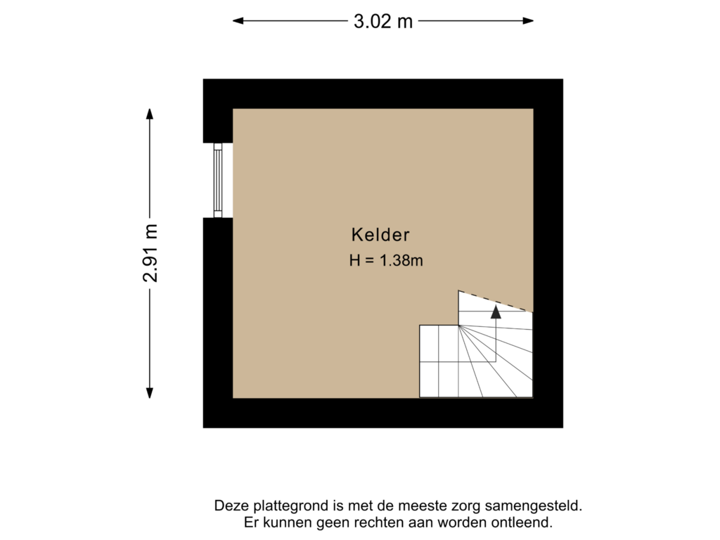 Bekijk plattegrond van Kelder van Scheepshellingstraat 99