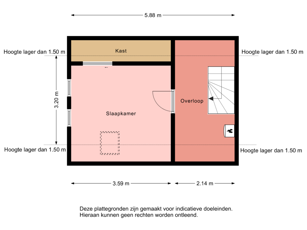 Bekijk plattegrond van Floor 3 van Lautastins 29