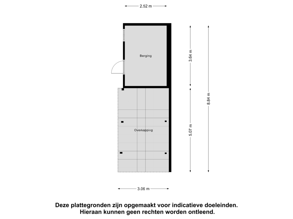 Bekijk plattegrond van Berging van Abeelstraat 38