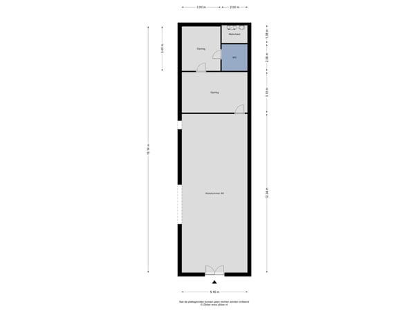 1 plattegrond Blokhuis 40