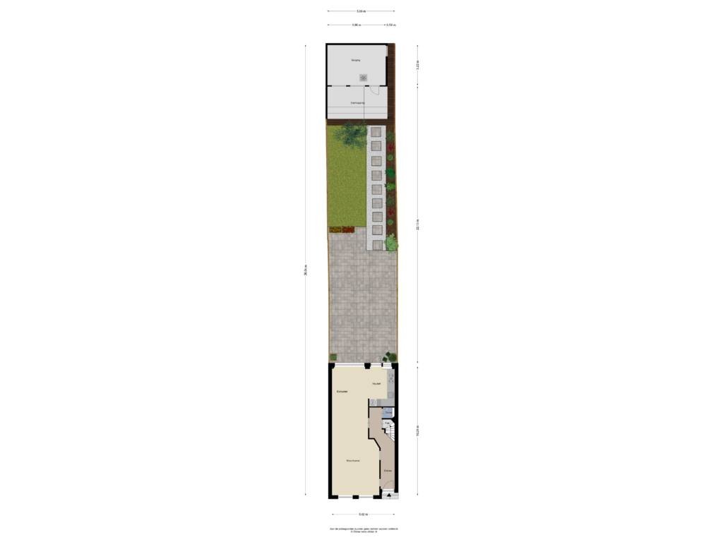 Bekijk plattegrond van Begane grond_Tuin van Kuipersdijk 205