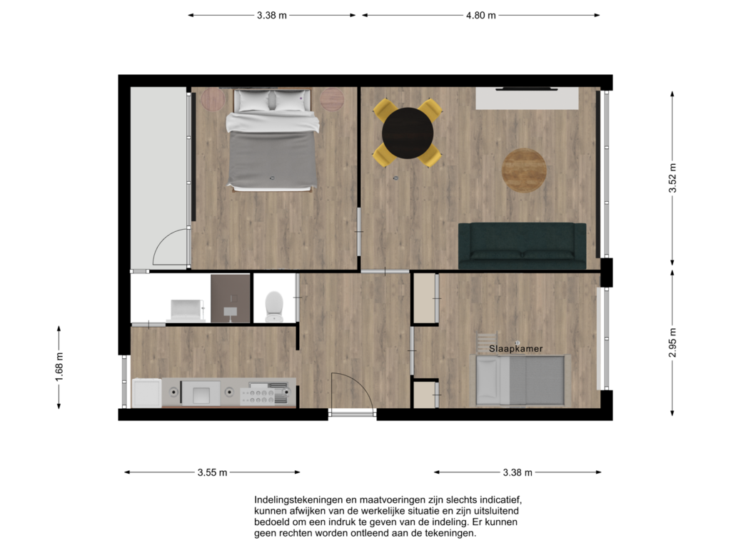 Bekijk plattegrond van First floor van Slauerhoffstraat 13