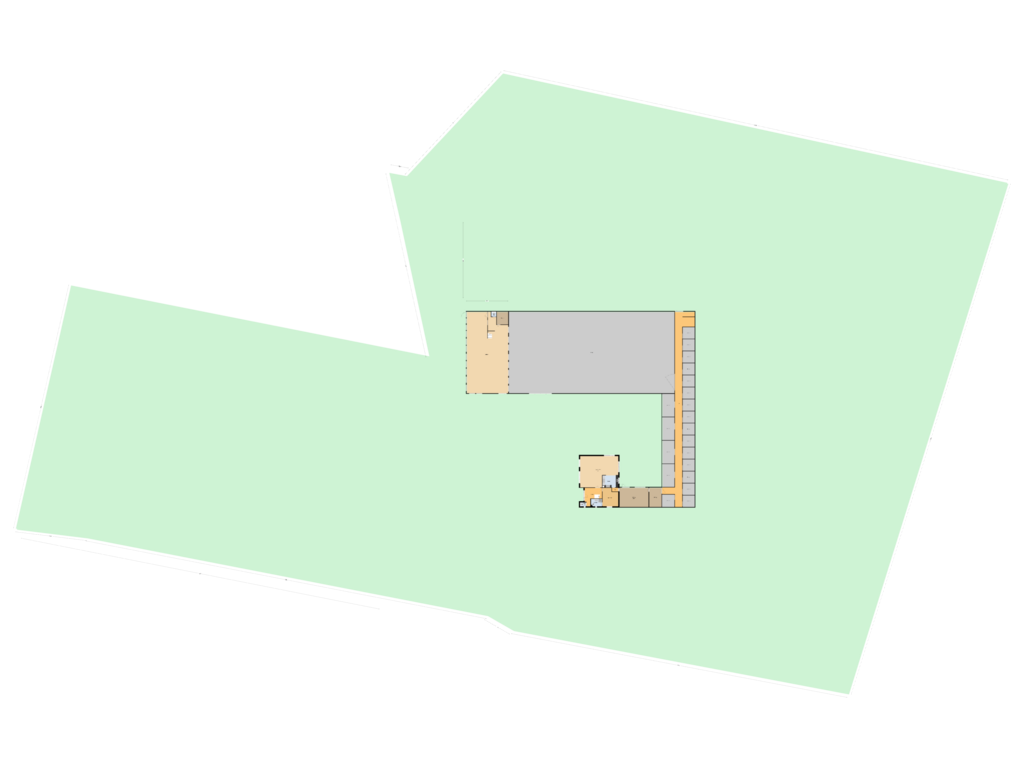 Bekijk plattegrond van Situatie van Jagersweg 2-A