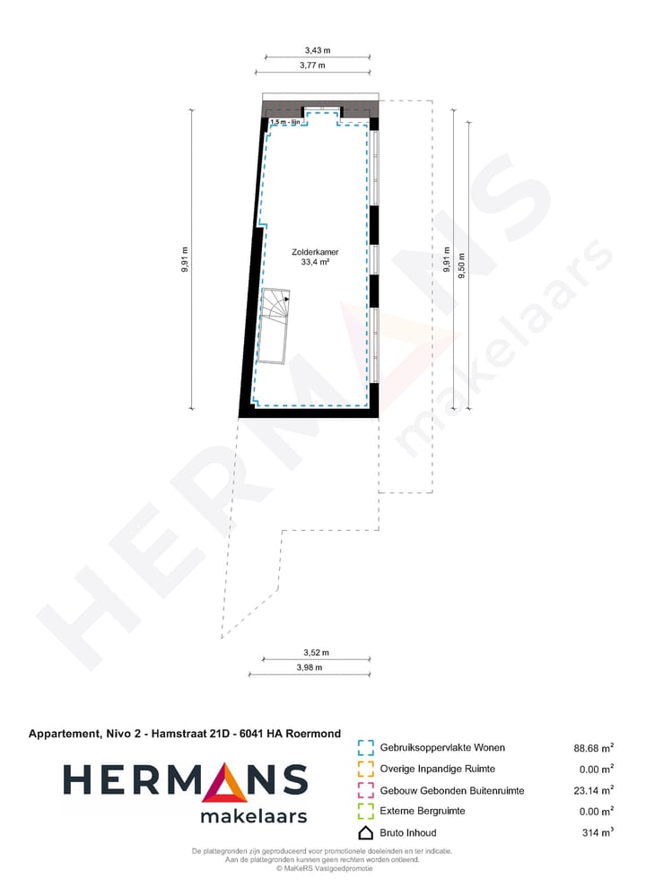 Foto 35 van Hamstraat 21-D