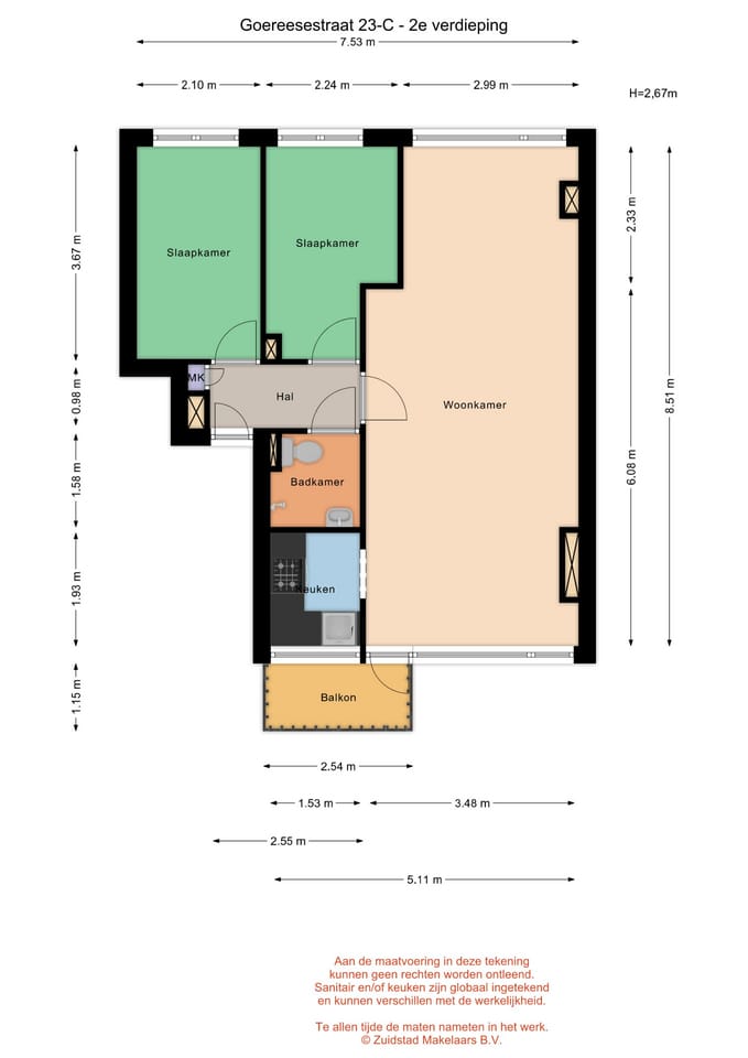Foto 21 van Goereesestraat 23-C