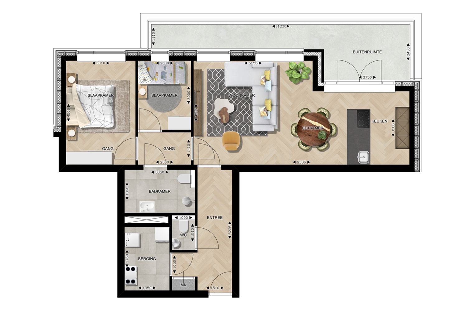 Foto 15 van Appartementen (Bouwnr. A8)