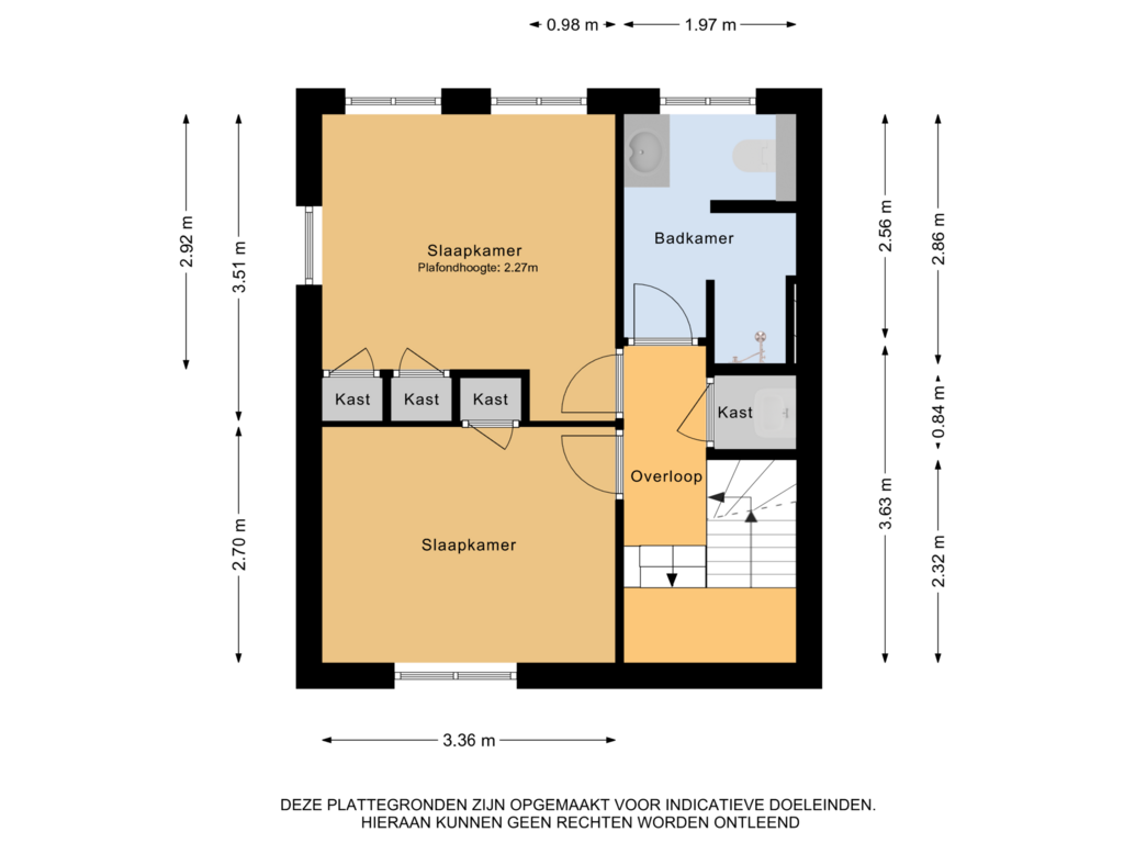 Bekijk plattegrond van 1e verdieping van Planciusstraat 1