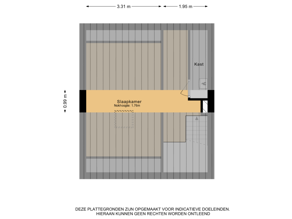 Bekijk plattegrond van 2e verdieping van Planciusstraat 1