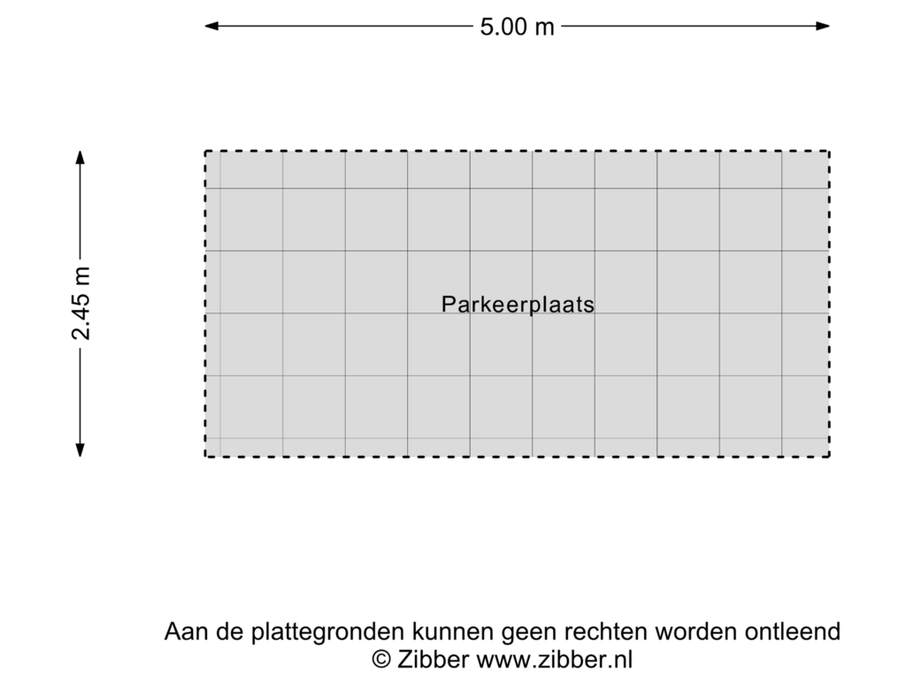 Bekijk plattegrond van Parkeerplaats van Hoogstraat 18-02