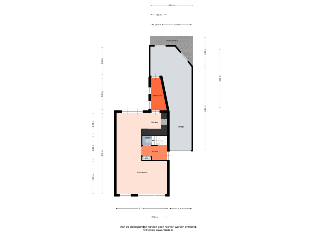 Bekijk plattegrond van Begane grond van Macrinushof 7