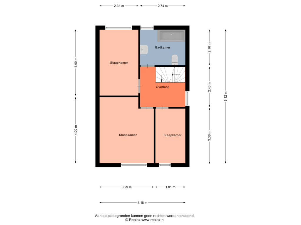 Bekijk plattegrond van Verdieping 1 van Macrinushof 7