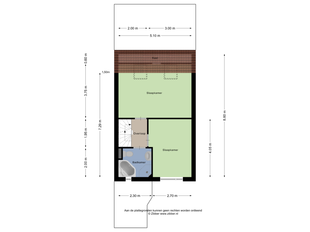 Bekijk plattegrond van Eerste Verdieping van Enterij 1