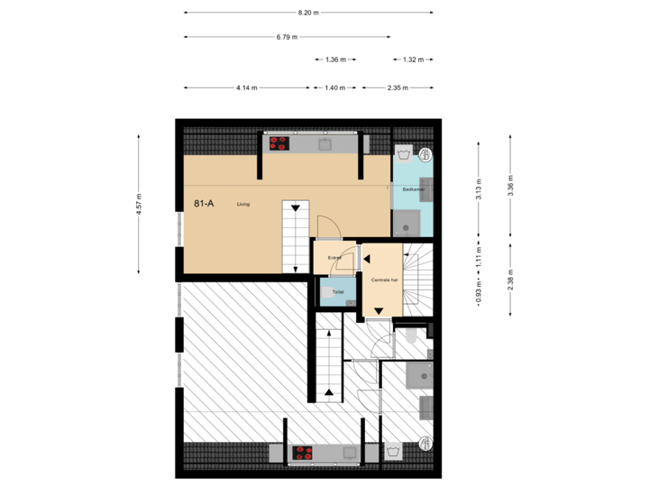 Begane grond Dam 81-A