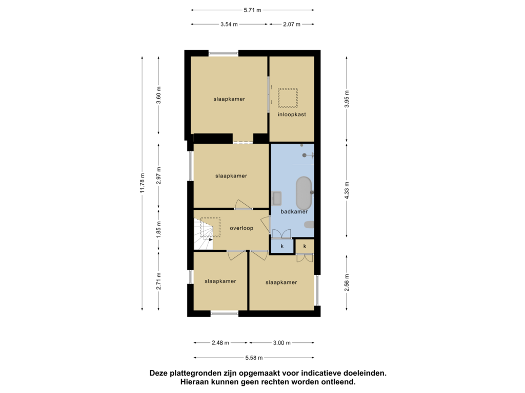 Bekijk plattegrond van 1e verdieping van Cornelis Dalenstraat 6