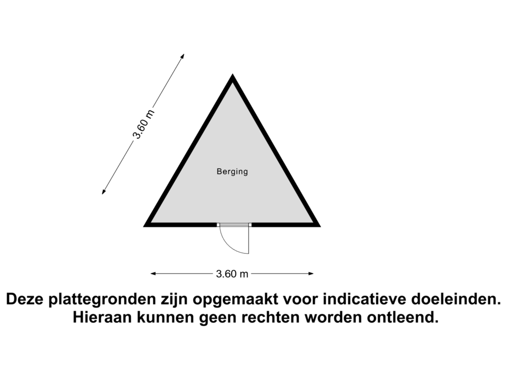 Bekijk plattegrond van Berging van Zeeweg 211