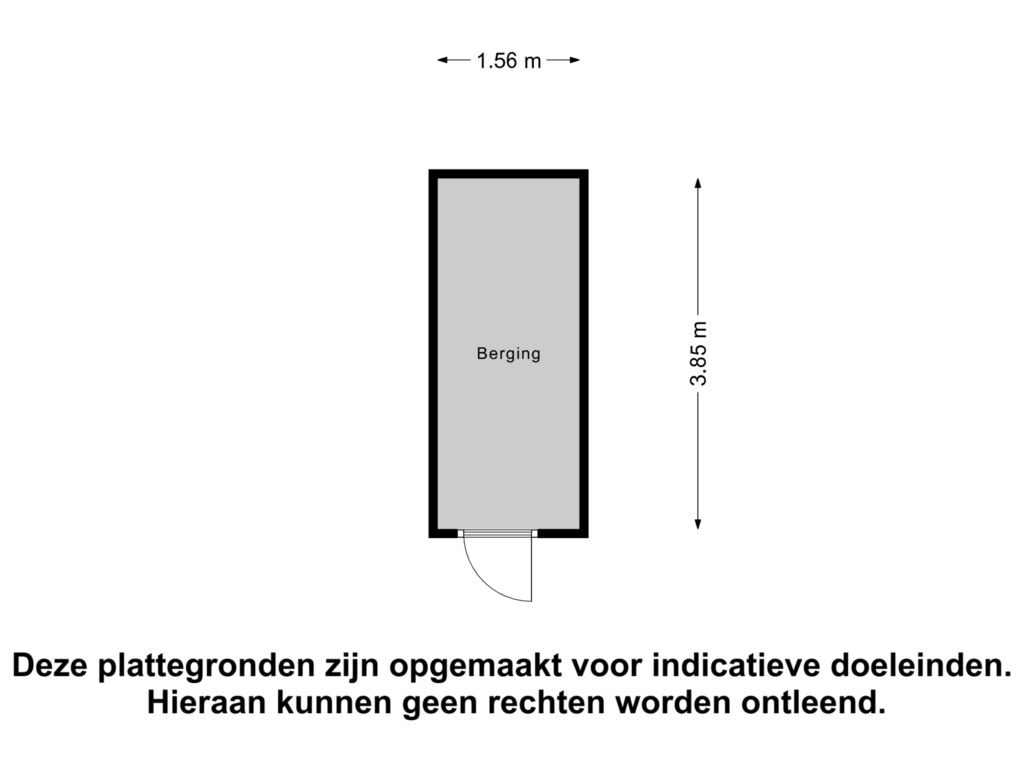 Bekijk plattegrond van Berging van Ringweg-Kruiskamp 102-B