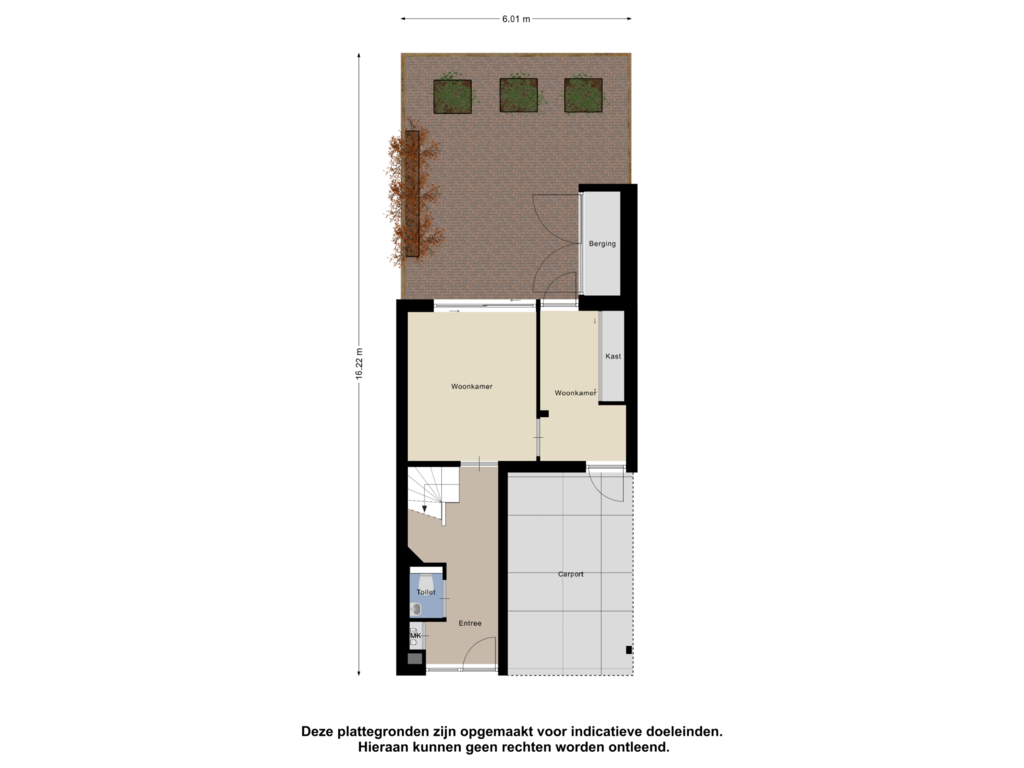 Bekijk plattegrond van Begane Grond - Tuin van Pigalle 13